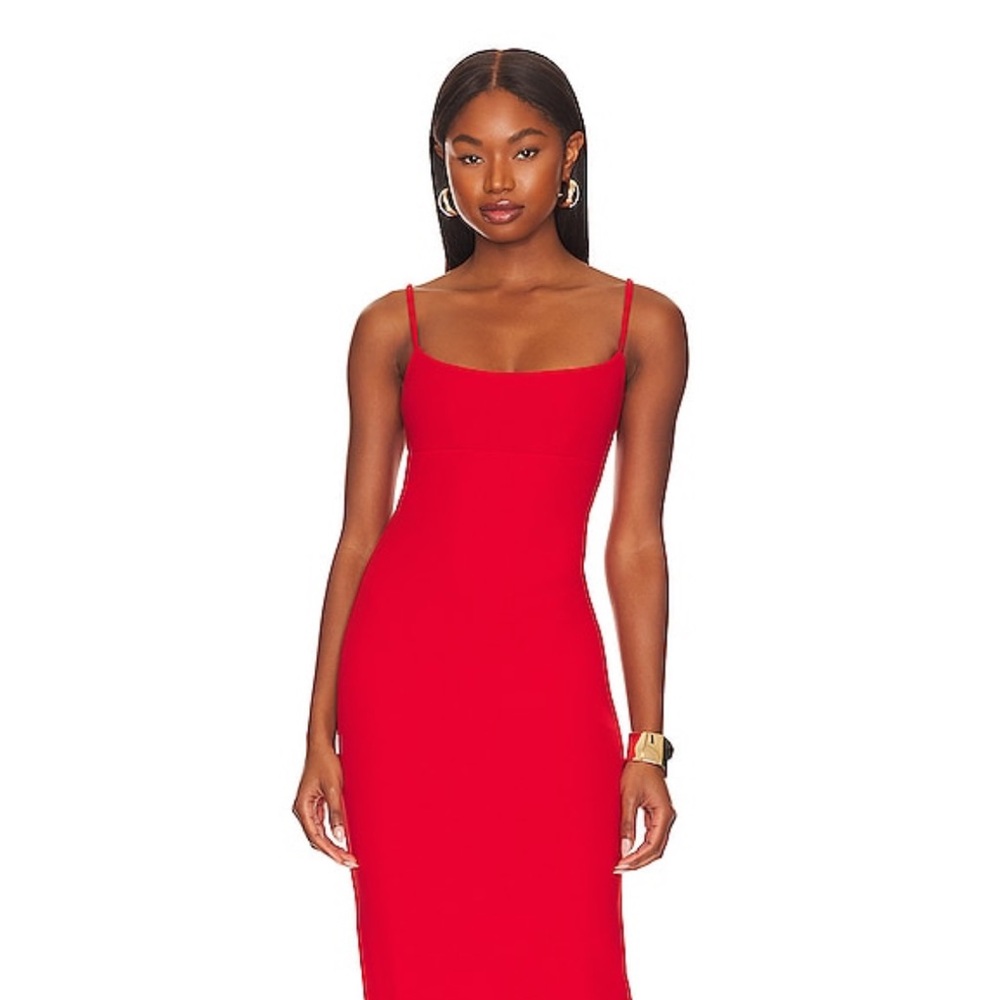 Nookie Red Maxi Dress Spaghetti Strap Revolve